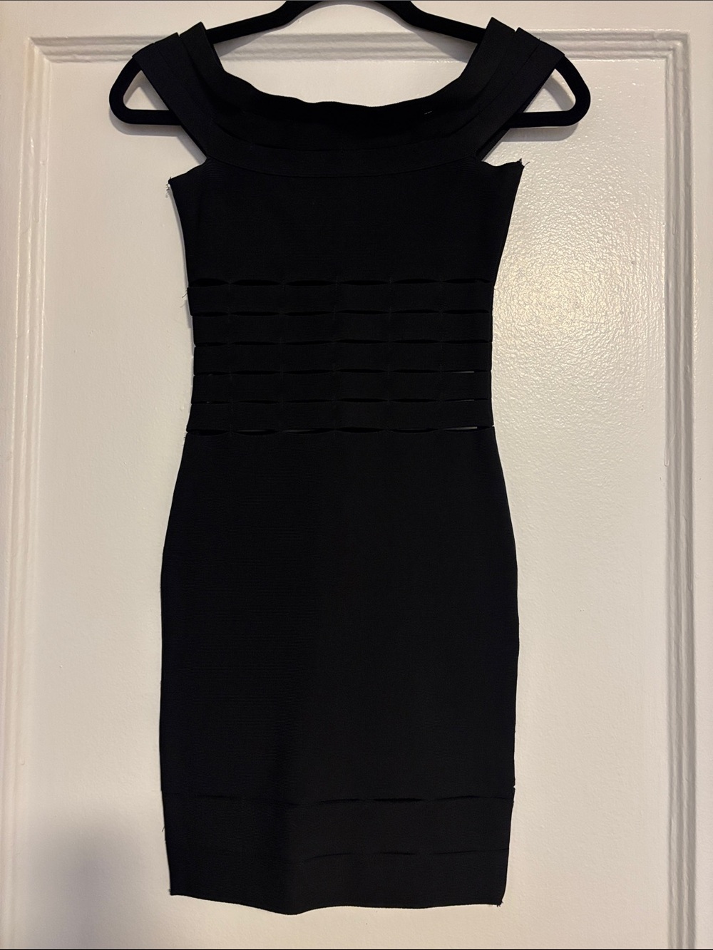 Herve Leger Black Bodycon Dress